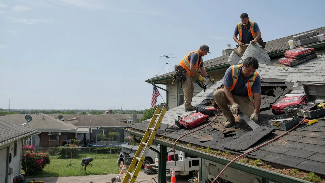 Roof Repair in Doole, TX near me